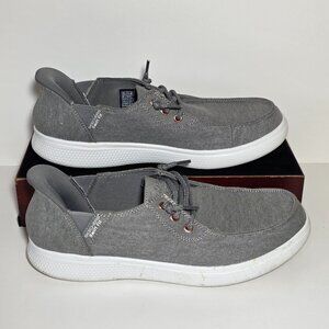 BOBS by Skechers Hands Free Swift Fit Slip-ins Skip Cute Spot Twist Gray 179255